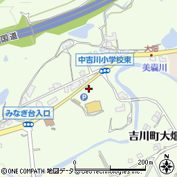 兵庫県三木市吉川町大畑473周辺の地図