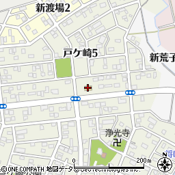 ローソン西尾戸ケ崎店周辺の地図