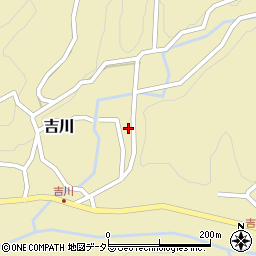 愛知県新城市吉川津舞羅22周辺の地図