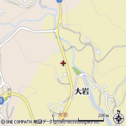 大阪府茨木市大岩158周辺の地図