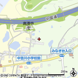 兵庫県三木市吉川町大畑571周辺の地図