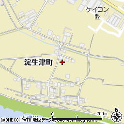 京都府京都市伏見区淀生津町周辺の地図