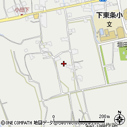 兵庫県小野市小田町1296-1周辺の地図