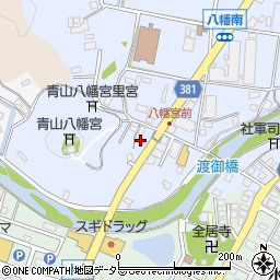 静岡県藤枝市八幡89周辺の地図