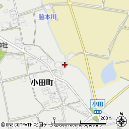 兵庫県小野市小田町1770-2周辺の地図