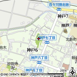 林光寺周辺の地図