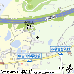 兵庫県三木市吉川町大畑551周辺の地図