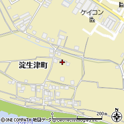 京都府京都市伏見区淀生津町301周辺の地図