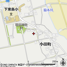 兵庫県小野市小田町1633周辺の地図
