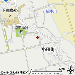兵庫県小野市小田町1634周辺の地図
