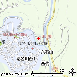 兵庫県川辺郡猪名川町肝川四十僧周辺の地図