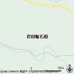 広島県三次市君田町石原周辺の地図