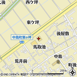 スギ薬局　中島店周辺の地図