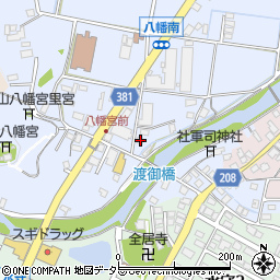 静岡県藤枝市八幡171周辺の地図