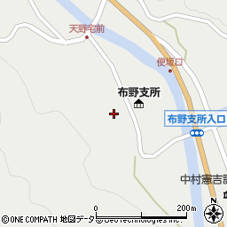 広島県三次市布野町上布野1165周辺の地図