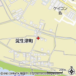 京都府京都市伏見区淀生津町305周辺の地図