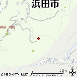 島根県浜田市野原町1658周辺の地図