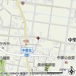 静岡県焼津市中里715周辺の地図
