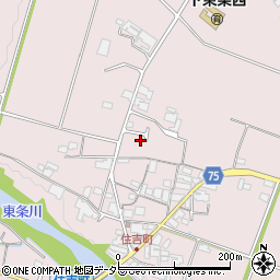兵庫県小野市住吉町554周辺の地図