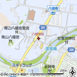 静岡県藤枝市八幡183周辺の地図