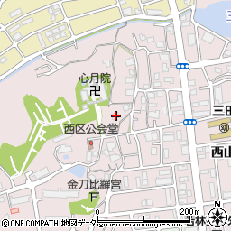 三田ホーリーチャペルライフメッセージ周辺の地図