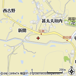兵庫県宝塚市玉瀬（樋口）周辺の地図