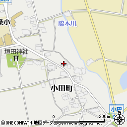 兵庫県小野市小田町1772周辺の地図