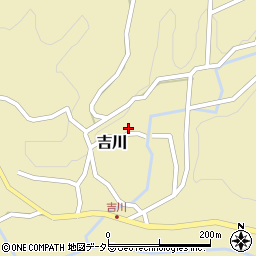 愛知県新城市吉川殿貝津周辺の地図