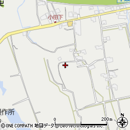 兵庫県小野市小田町1206周辺の地図