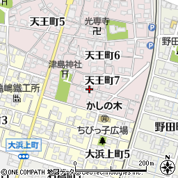 愛知県碧南市天王町7丁目周辺の地図
