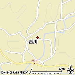 愛知県新城市吉川（殿貝津）周辺の地図