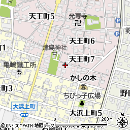 愛知県碧南市天王町7丁目45周辺の地図