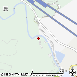 大阪府高槻市原3189周辺の地図