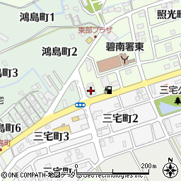 ＪＡあいち中央碧南ひがし支店倉庫周辺の地図