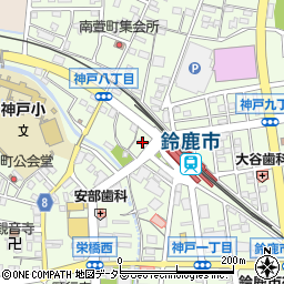 個別教室のトライ鈴鹿市駅前校周辺の地図