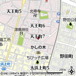 愛知県碧南市天王町7丁目66周辺の地図