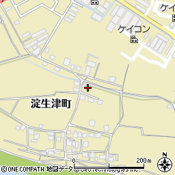 京都府京都市伏見区淀生津町303周辺の地図