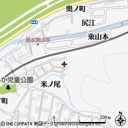京都府八幡市橋本東山本38周辺の地図