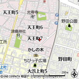 愛知県碧南市天王町7丁目75周辺の地図