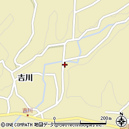 愛知県新城市吉川津舞羅14周辺の地図