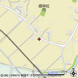 兵庫県三田市桑原217周辺の地図