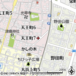 愛知県碧南市天王町7丁目78周辺の地図