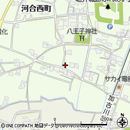 兵庫県小野市河合西町262周辺の地図