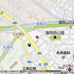 セブンイレブン藤枝藤岡５丁目店周辺の地図