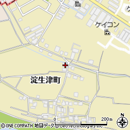 京都府京都市伏見区淀生津町441周辺の地図