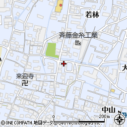 宮井電設有限会社周辺の地図