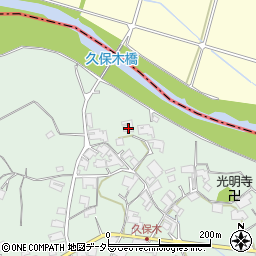 兵庫県小野市久保木町599周辺の地図