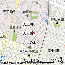 愛知県碧南市天王町7丁目76周辺の地図