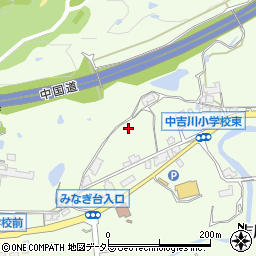 兵庫県三木市吉川町大畑周辺の地図