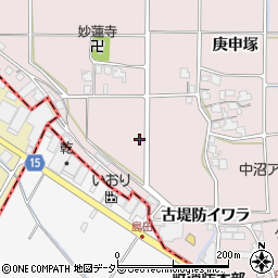 京都府久世郡久御山町島田イワラ周辺の地図